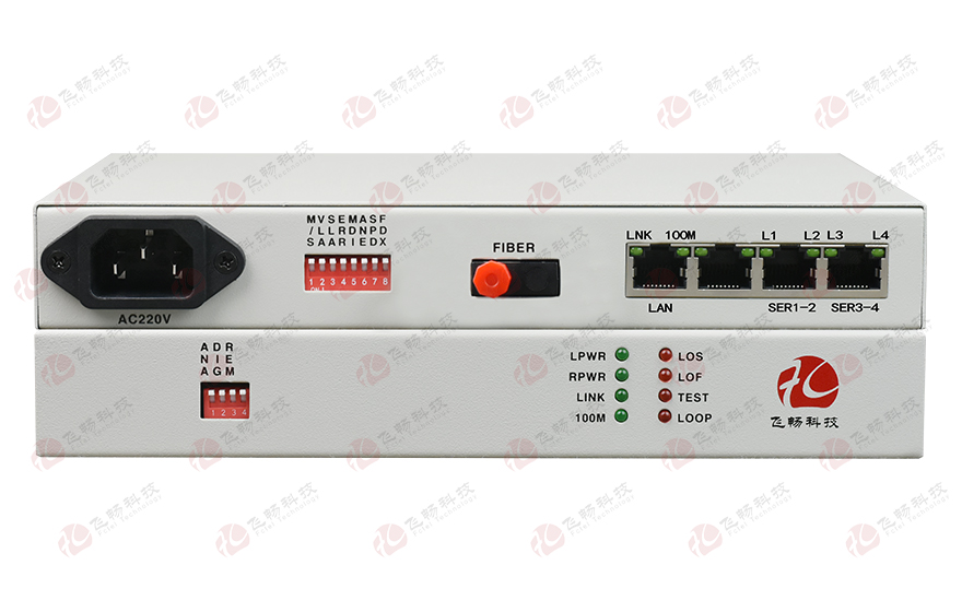 大香蕉视频在线观看科技-光纤-ETH+4RS232转换器（带宽2M）