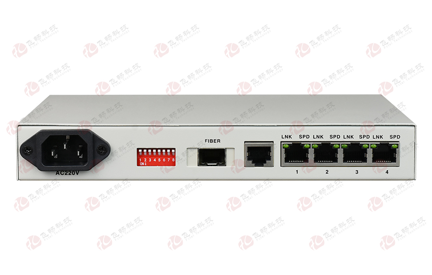大香蕉视频在线观看科技-POE2004 4路百兆以太POE+(802.3at)光纤收发器