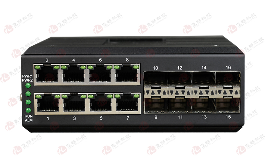 大香蕉视频在线观看科技-工业轨式 全国产轻管理型8路千兆电